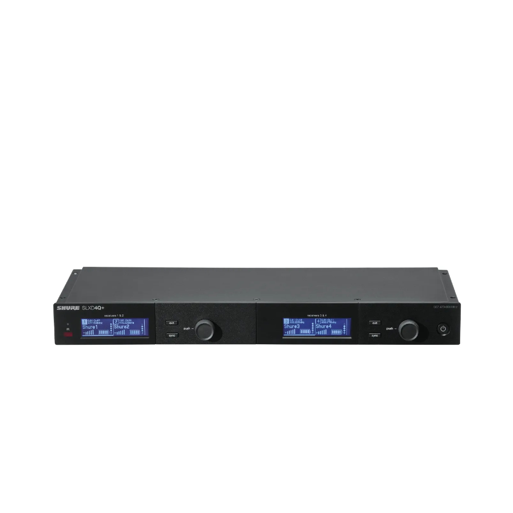 Shure SLXD4Q+ Quad Channel Receiver