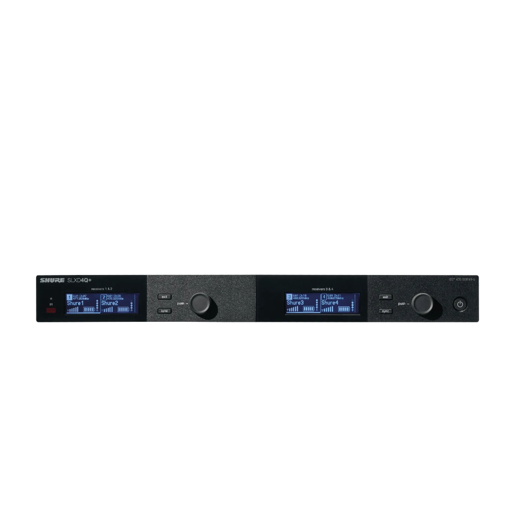 Shure SLXD4Q+ Quad Channel Receiver