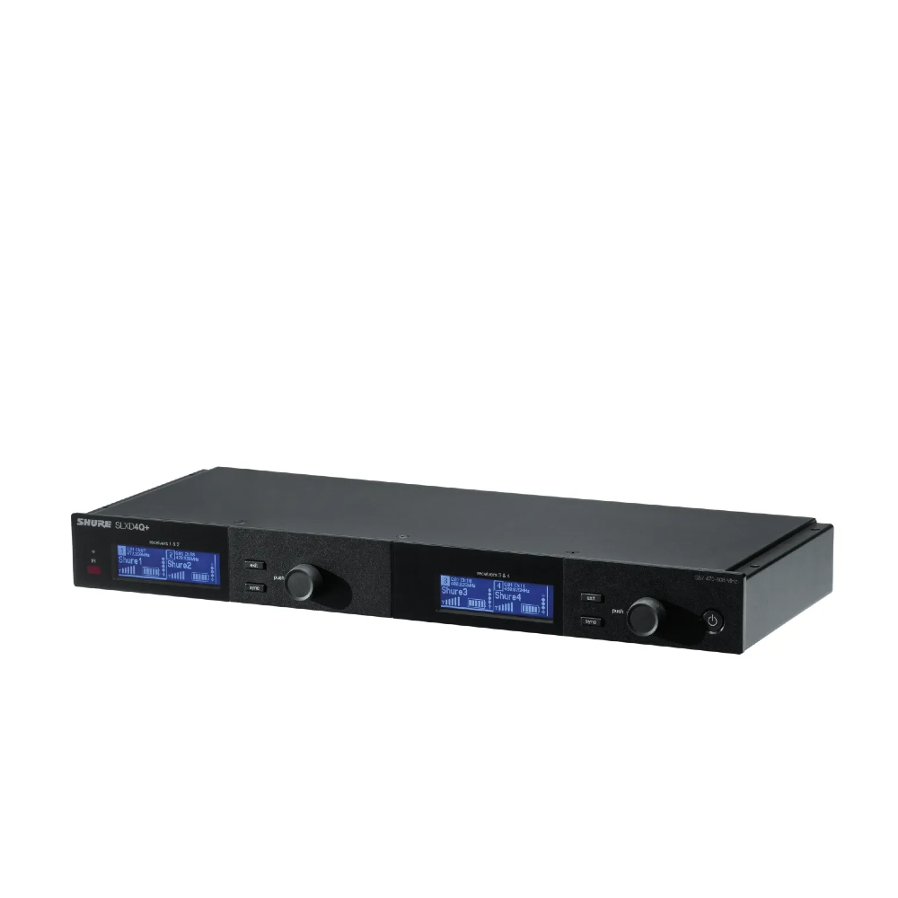Shure SLXD4Q+ Quad Channel Receiver