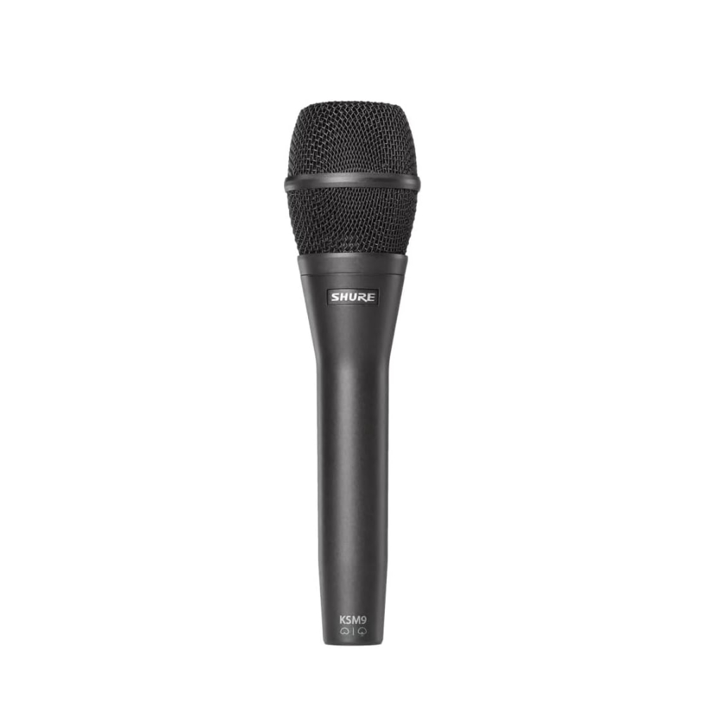 Shure KSM9/CG-X Dual-pattern Condenser Handheld Vocal Microphone - Charcoal Gray
