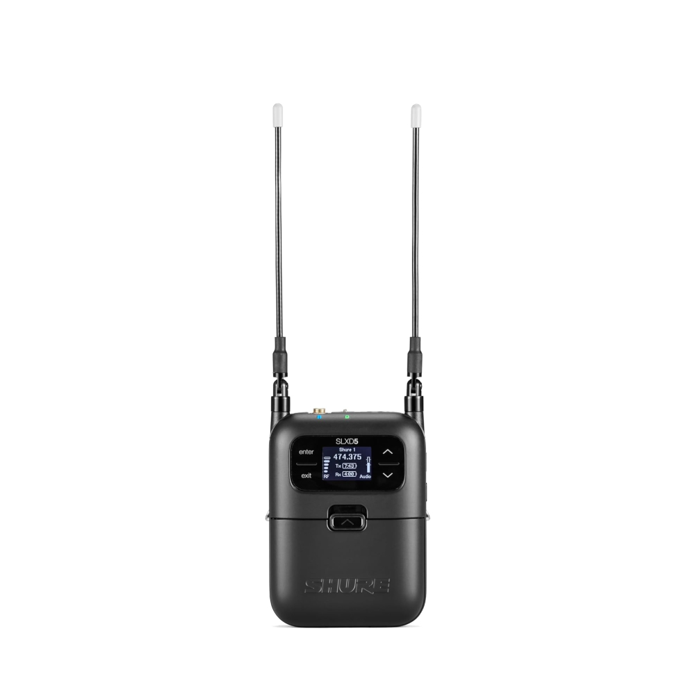 Shure SLXD15/85 Wireless Bodypack System with WL 185 Lavalier Microphone