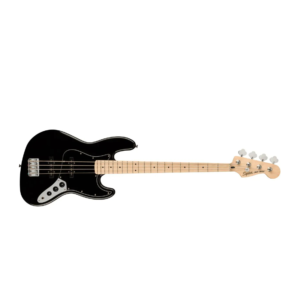 Squier Affinity Series Jaguar Bass H - Black with Maple Fingerboard (378503506)