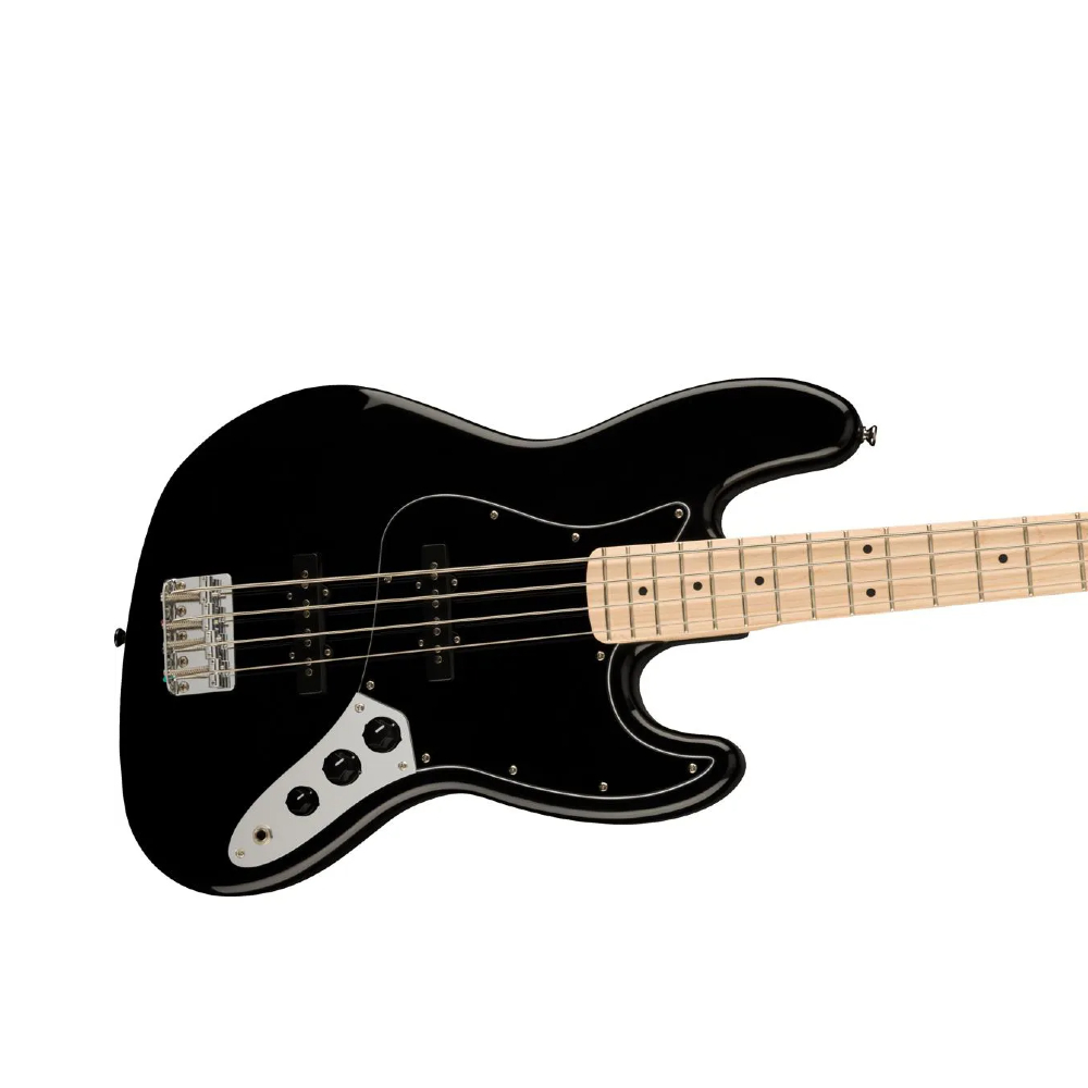 Squier Affinity Series Jaguar Bass H - Black with Maple Fingerboard (378503506)
