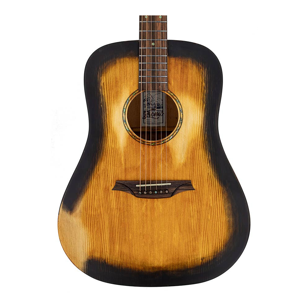 Bromo BAR1H HS Historic Sunburst Dreadnought Guitar