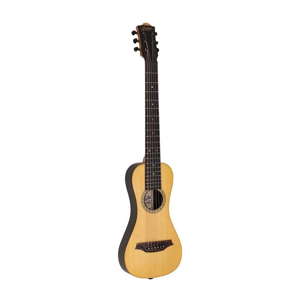 Bromo BAR3E All Solid Electro Acoustic Travel Acoustic Guitar