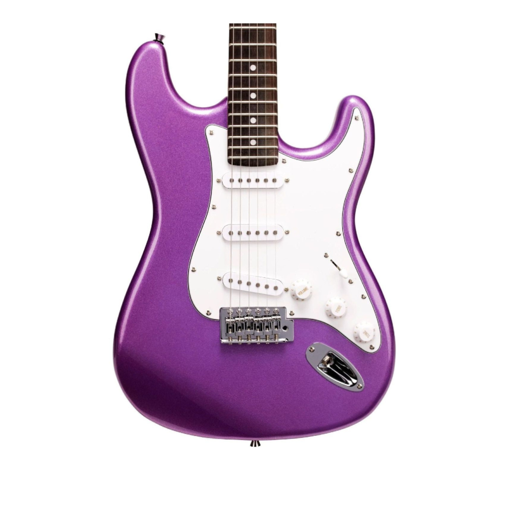 SX ED1-MPP Stratocaster Electric Guitar (Metallic Purple)