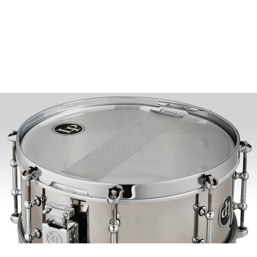 Latin Percussion LP5513-S Stainless Steel Salsa Snare (5.5 x 13-inch)
