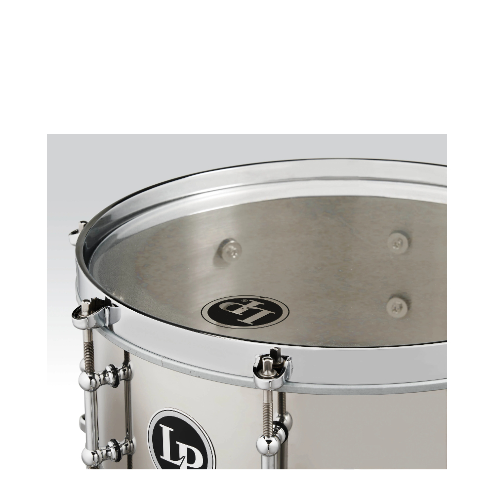 Latin Percussion LP5513-S Stainless Steel Salsa Snare (5.5 x 13-inch)
