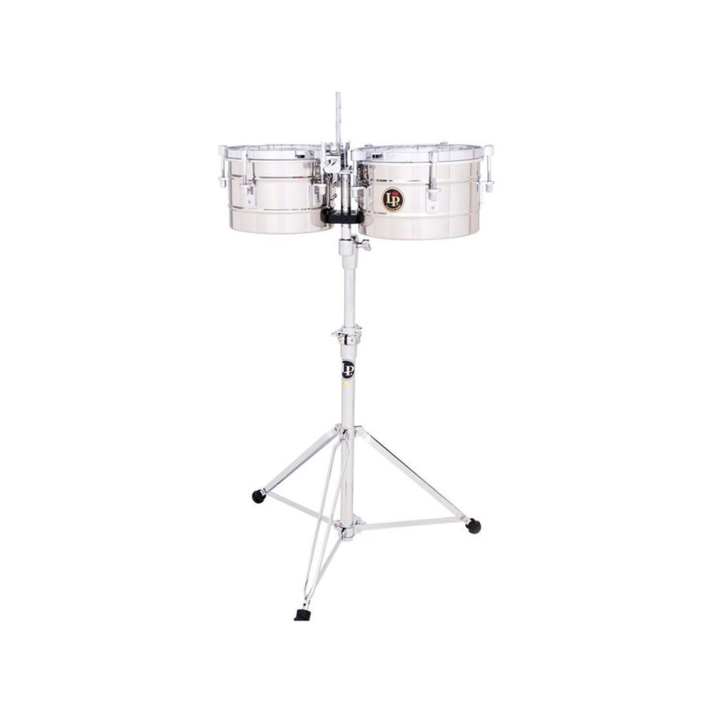 Latin Percussion LP272-S Tito Puente Timbales (Stainless Steel)