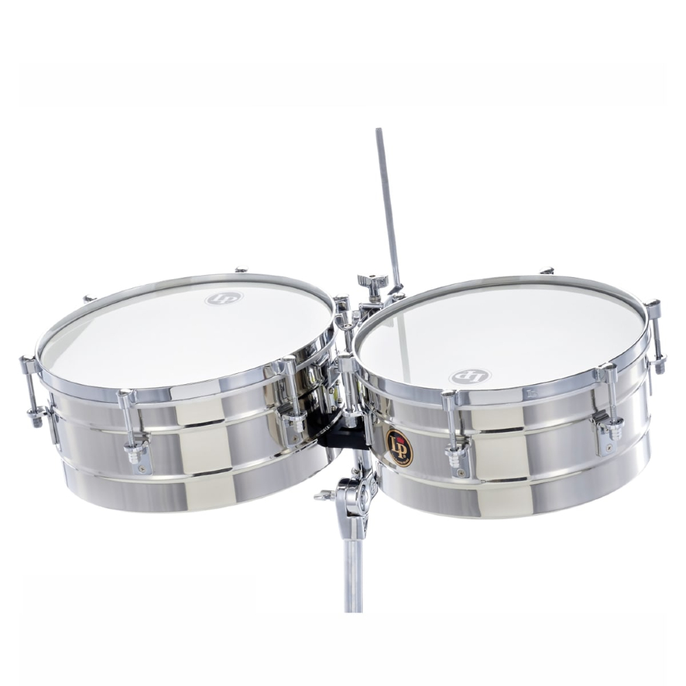 Latin Percussion LP272-S Tito Puente Timbales (Stainless Steel)
