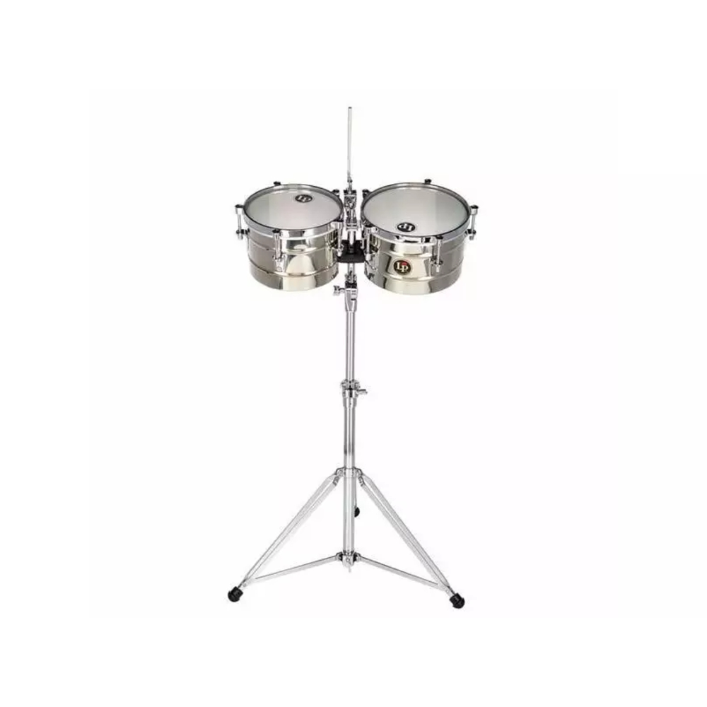 Latin Percussion LP272-S Tito Puente Timbales (Stainless Steel)