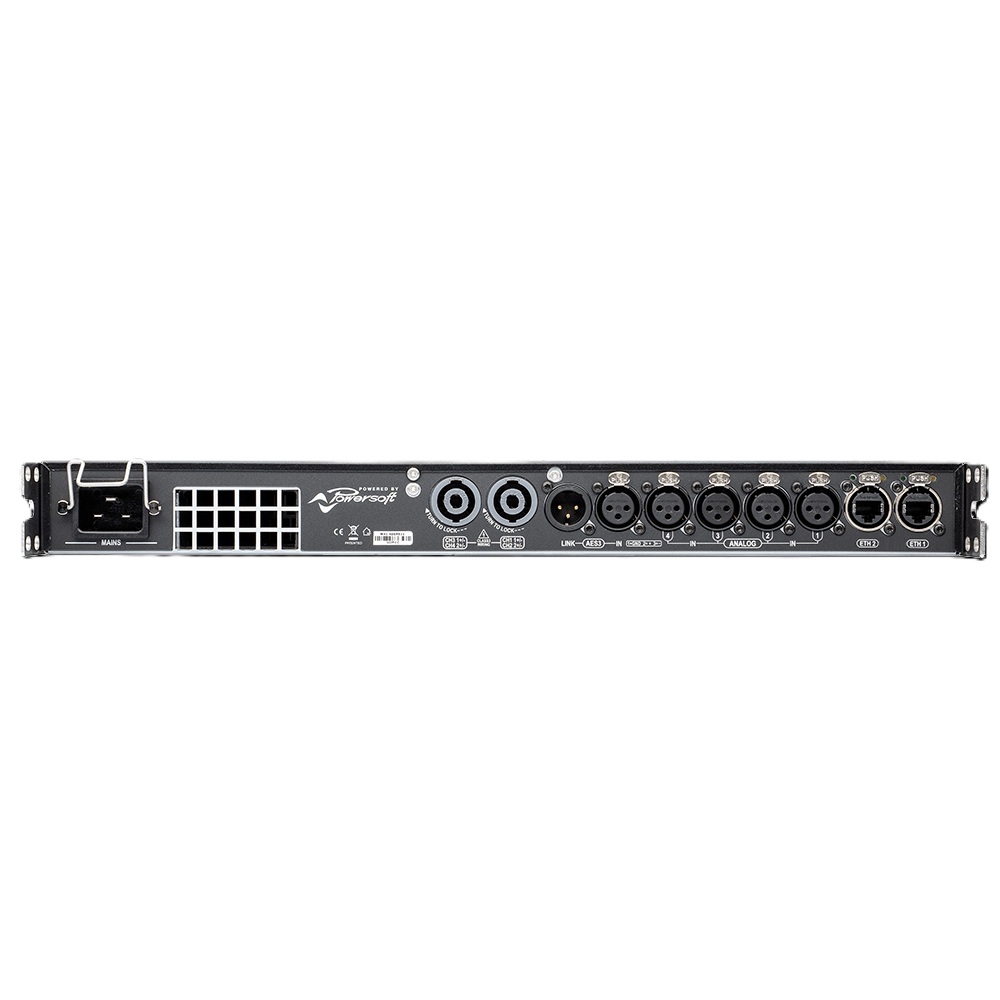 Powersoft T304A 3000W/4-channel High-performance Amplifier with DSP