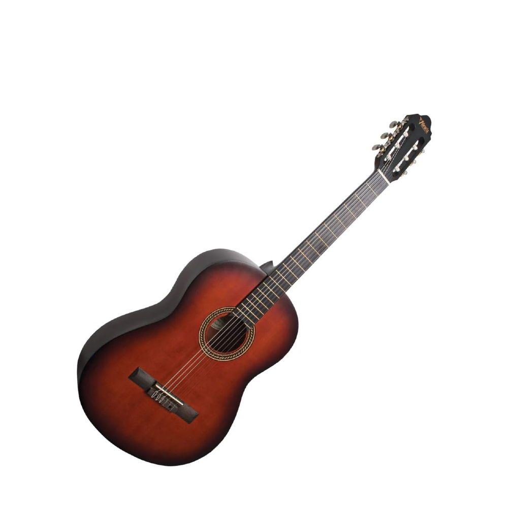 Valencia VC204HCSB Classical Guitar Hybrid (Satin Classic Sunburst)