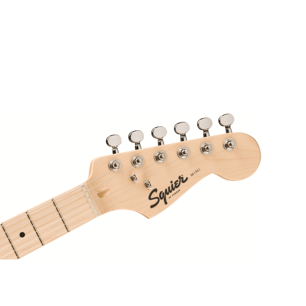 Squier FSR Mini Stratocaster Electric Guitar Laurel FB - Tahitian Coral (370122511)