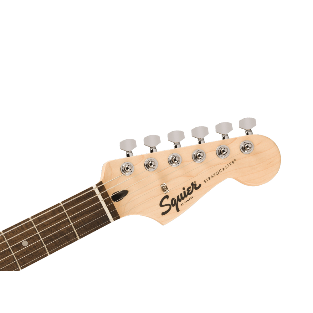 Squier FSR Squier Sonic Stratocaster HT HSS, Laurel Fingerboard, White Pickguard in Arctic White (373350580)