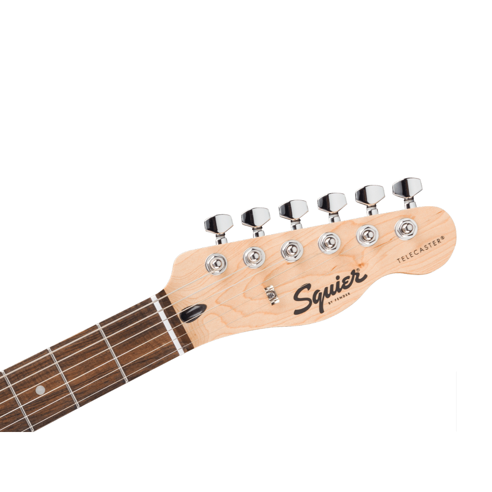 Squier FSR Sonic Telecaster Electric Guitar w/White Pickguard, Laurel FB, Daphne Blue (373450504)