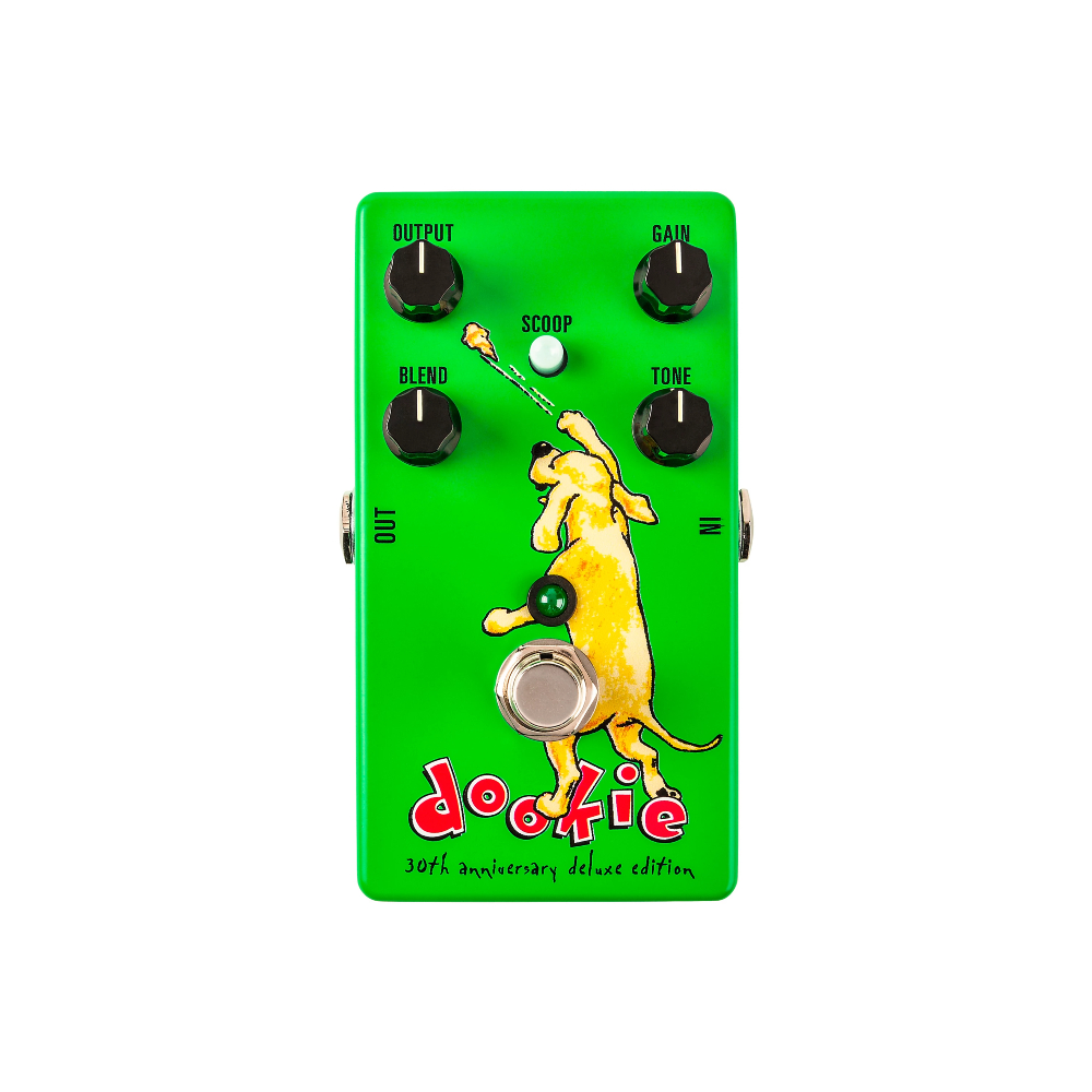 MXR DD30 Dookie Drive Pedal 30th Anniversary Overdrive Effects Pedal Green