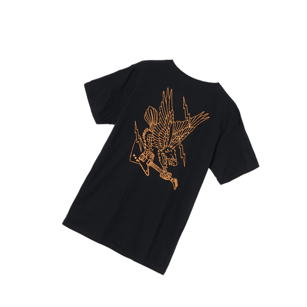Gibson Screaming Eagle Tee (GA-TEE-SCRM) - Vintage Black / Medium