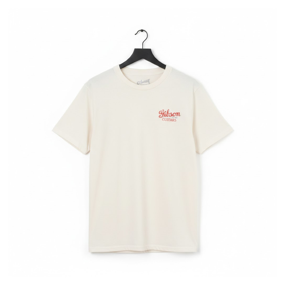 Gibson Superior Sound Tee (GA-TEE-SSND) - Vintage White / Medium