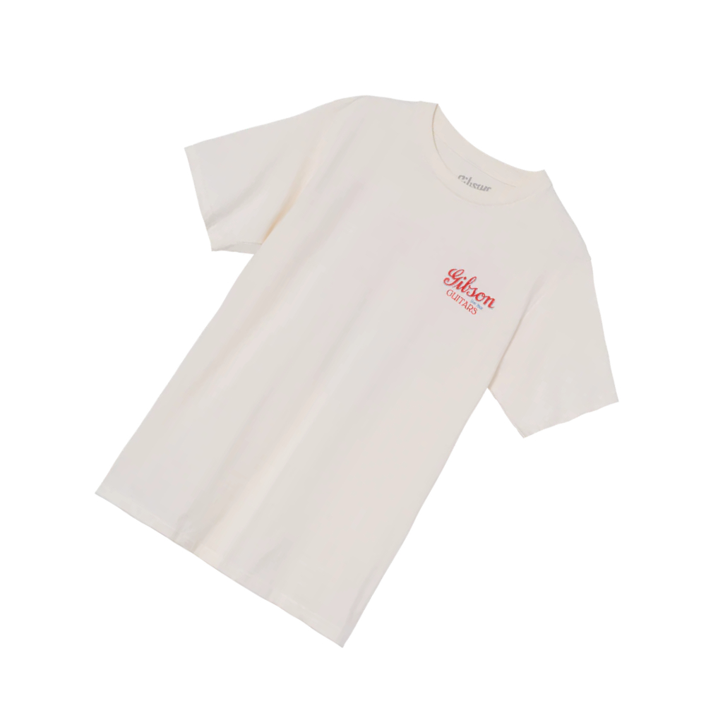 Gibson Superior Sound Tee (GA-TEE-SSND) - Vintage White / XXL