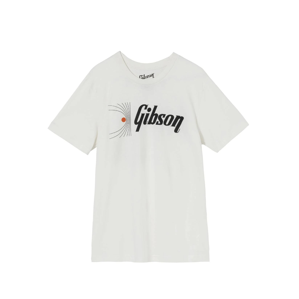 Gibson Soundwave Tee (GA-TEE-SDWV) - White /  XL