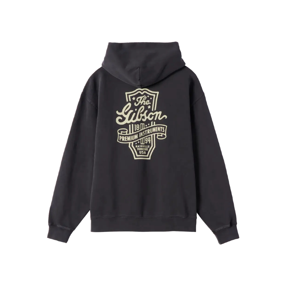 Gibson Premium Instruments Hoodie (GA-HOOD-PREM) - Black / XL