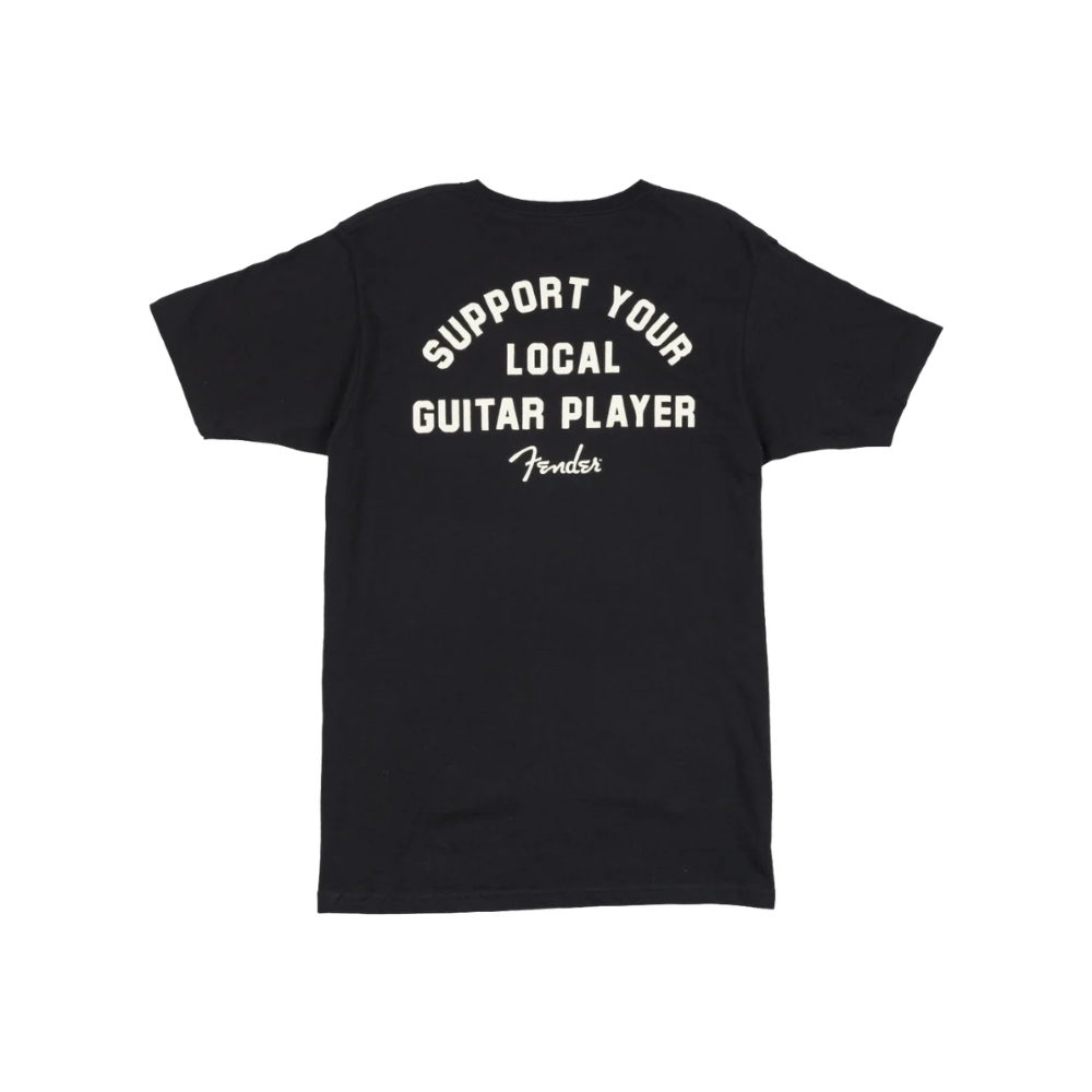 Fender Support Your Local Guitar Player Tee (9193828406) - Black / Medium