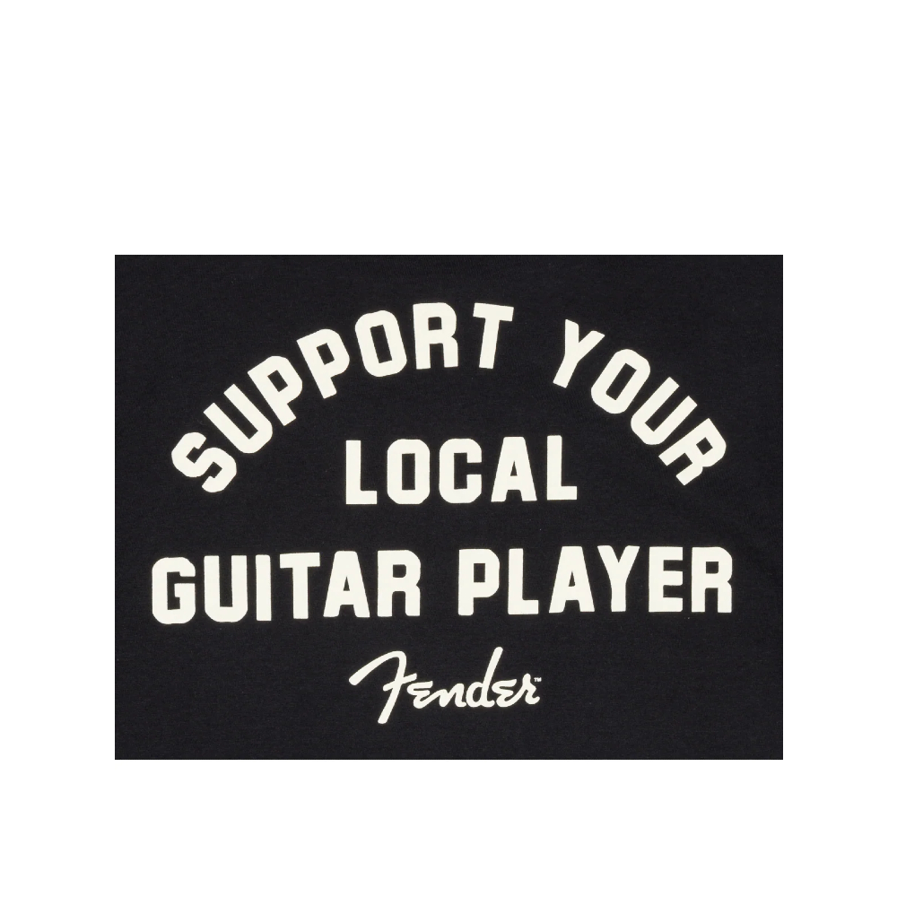 Fender Support Your Local Guitar Player Tee (9193828406) - Black / Medium