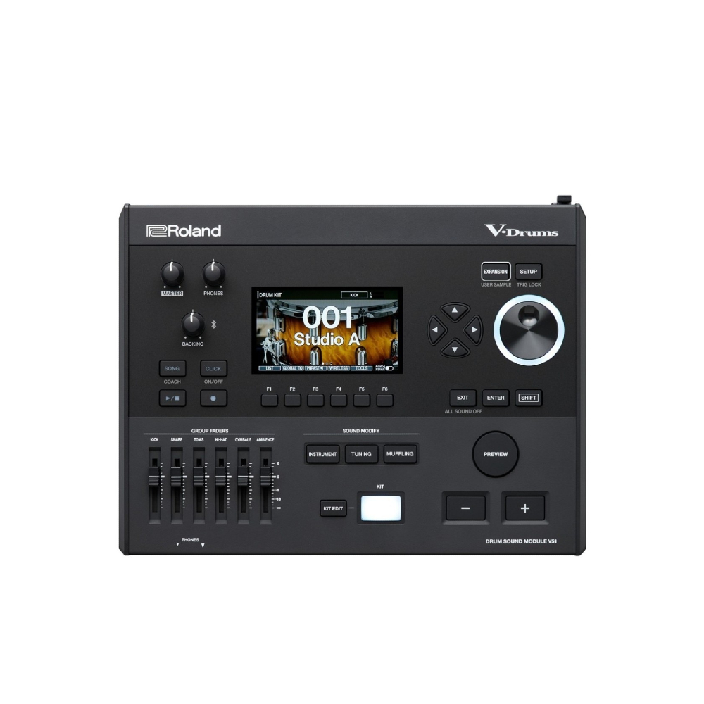 Roland V-Drums TD513 Electronic Drum Kit (Drum Pedal / Hi-hat and Drum throne stand Not Included)