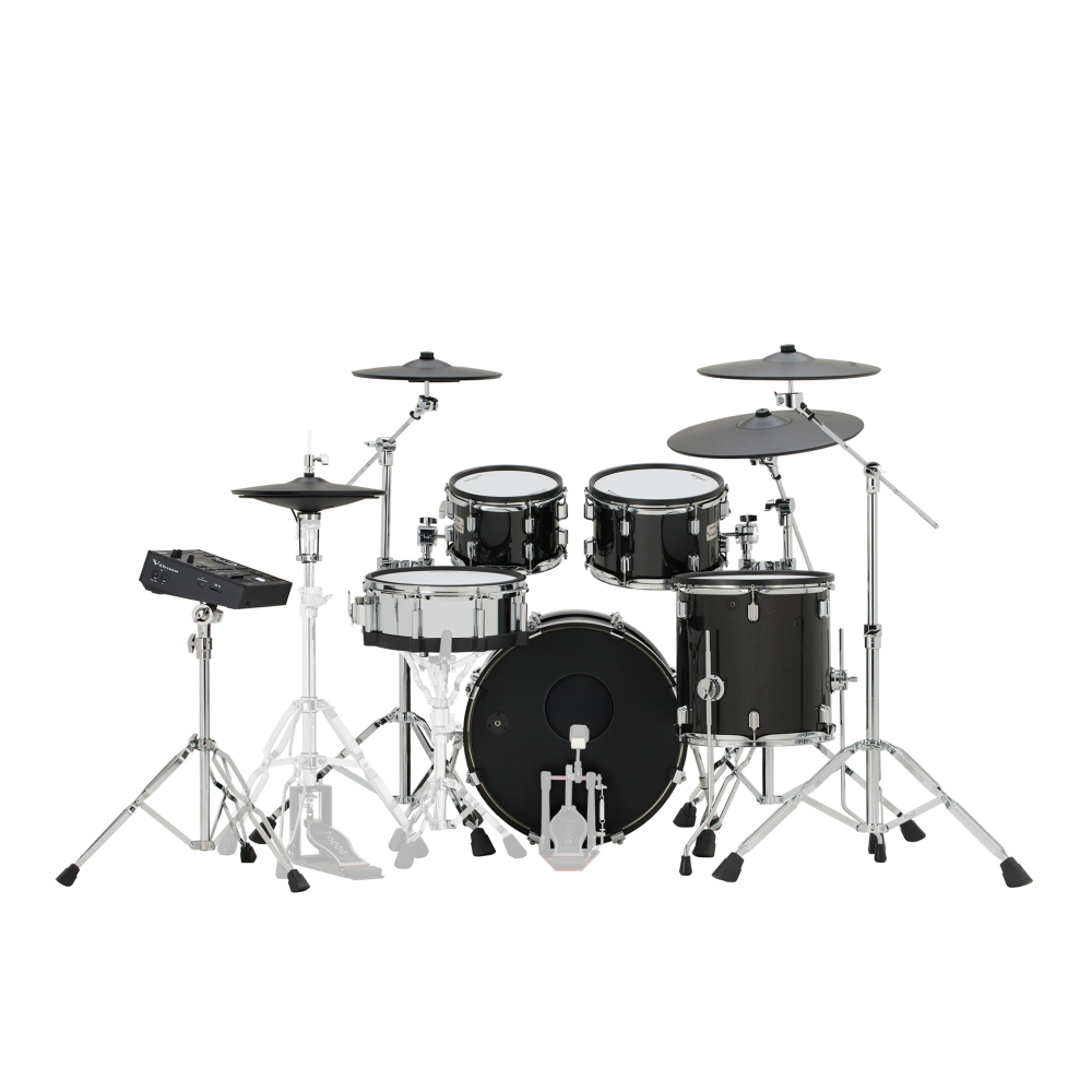 Roland V-Drums Acoustic Design VAD516 Electronic Drum Set - Midnight Sparkle (Drum Pedal / Hi-hat stand / Drum throne and Snare stand NOT INCLUDED)