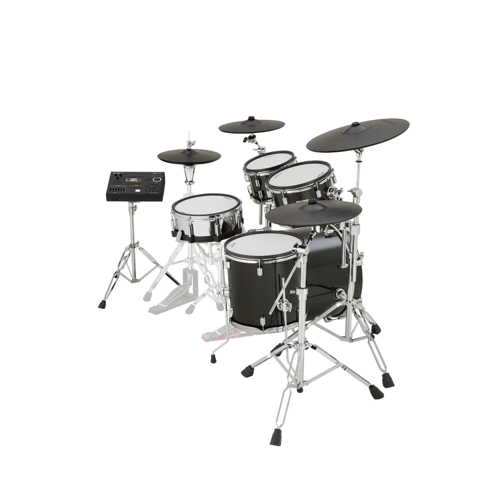 Roland V-Drums Acoustic Design VAD516 Electronic Drum Set - Midnight Sparkle (Drum Pedal / Hi-hat stand / Drum throne and Snare stand NOT INCLUDED)