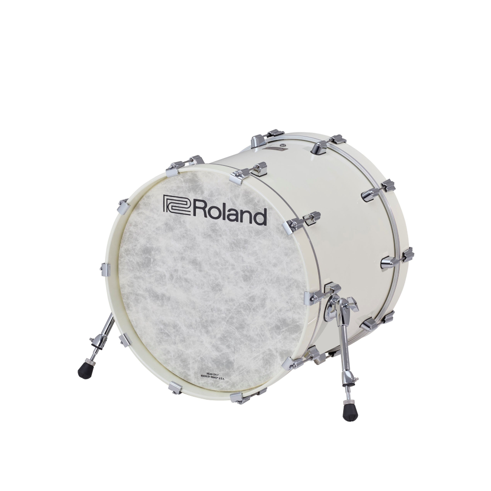 Roland VAD716-PW V-Drums Acoustic Design Electronic Drum Set - Pearl White (Drum pedal / Hi-hat Stand and Snare Stand NOT included)