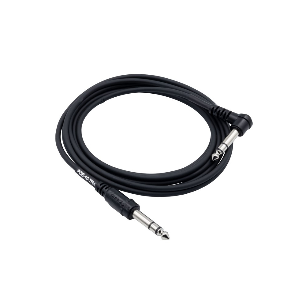 Roland PCS-5-TRA 1/4-inch TRS Male to 1/4-inch TRS Male Right Angle Percussion Trigger Cable (5-foot)