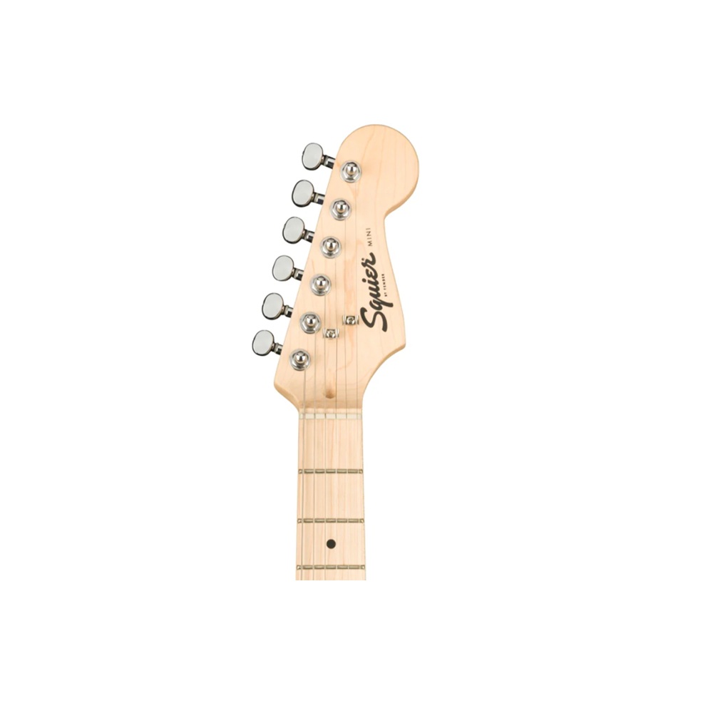 Squier Mini Jazzmaster HH Electric Guitar, Maple FB, Daphne Blue