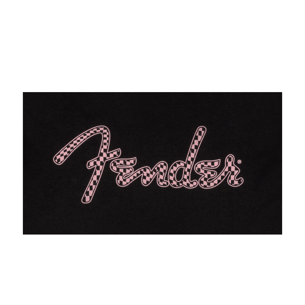 Fender Wavy Checker Logo T-shirt - XL (9192412606)