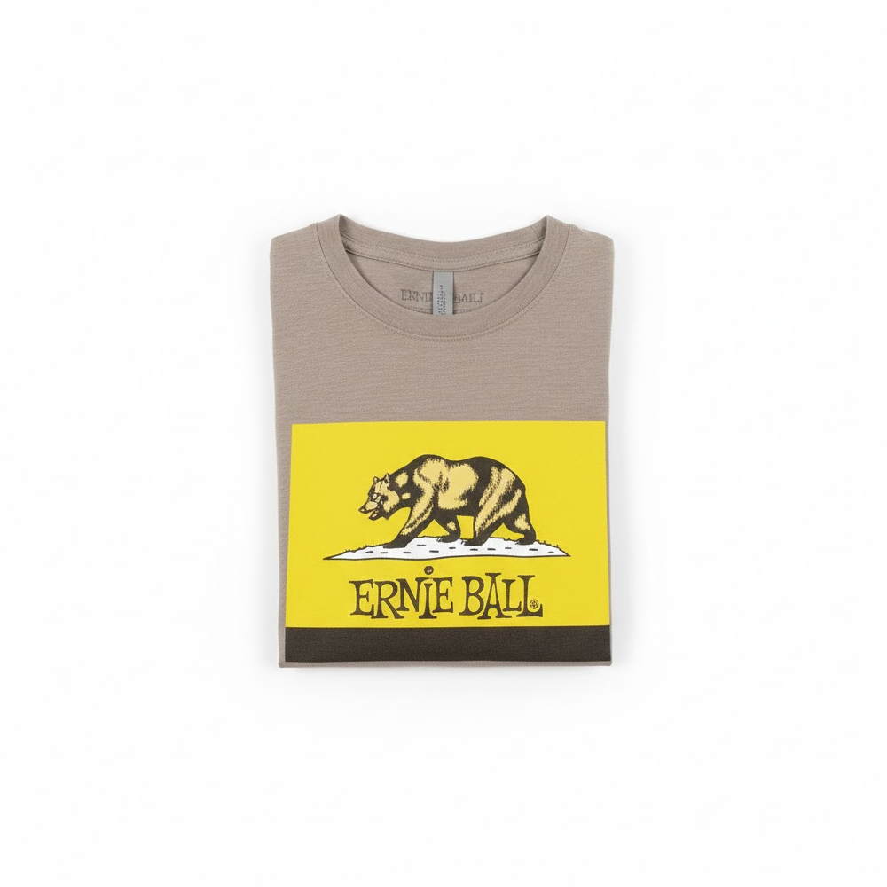 Ernie Ball 4873 CA Bear Flag T-Shirt (Large)