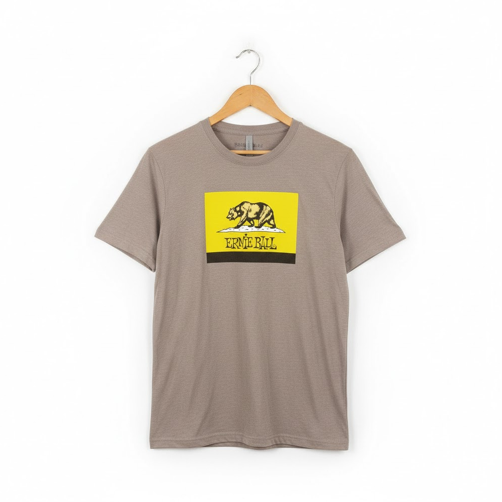 Ernie Ball 4874 CA Bear Flag T-Shirt (X-Large)