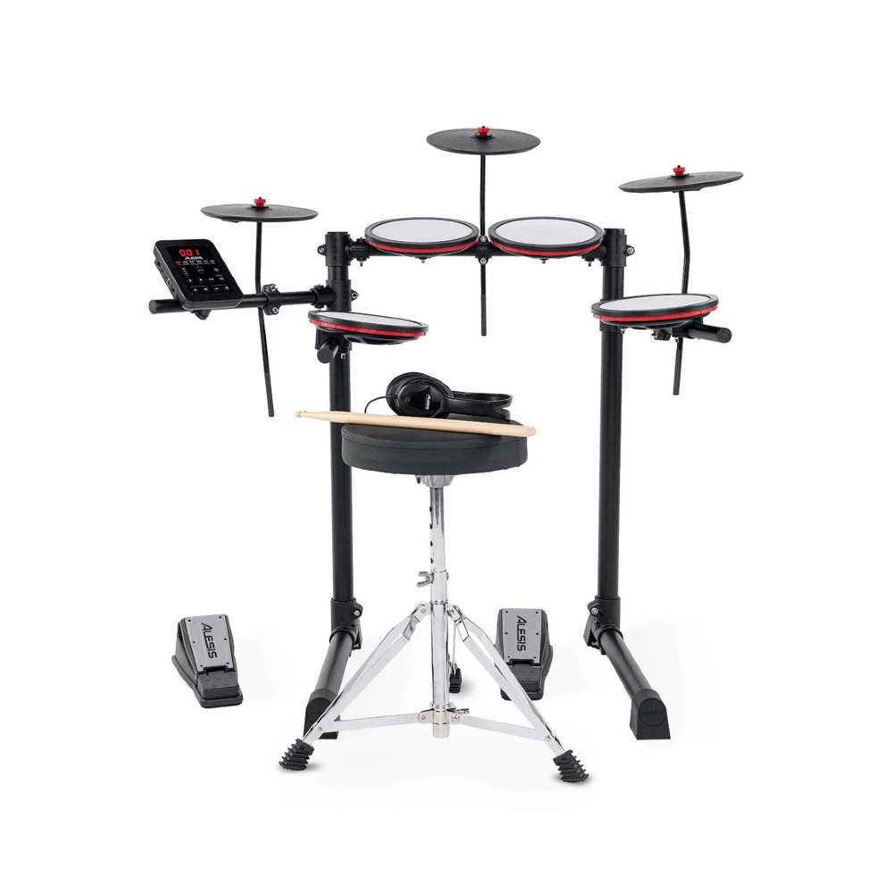Alesis Turbo Max All-in-One 7-Piece Electronic Drum Kit for New Drummers