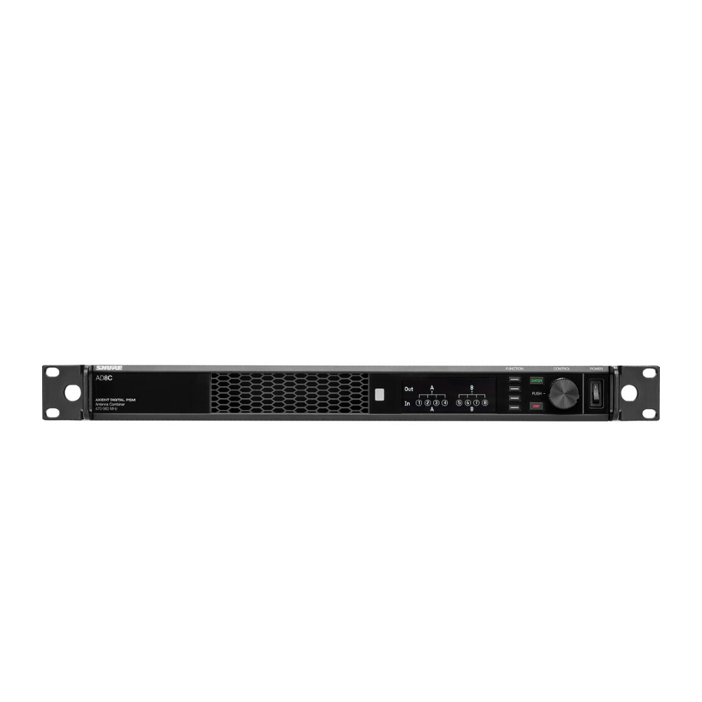 Shure AD8CE Axient Digital PSM 8-port Combiner DC Module (470-960MHz)