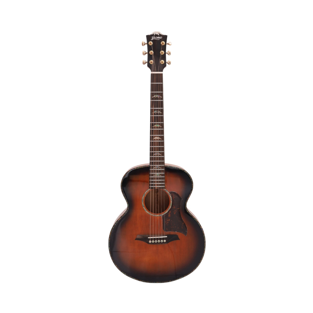Bromo BAN8E Electro-Acoustic Guitar (Vintage Sunburst)
