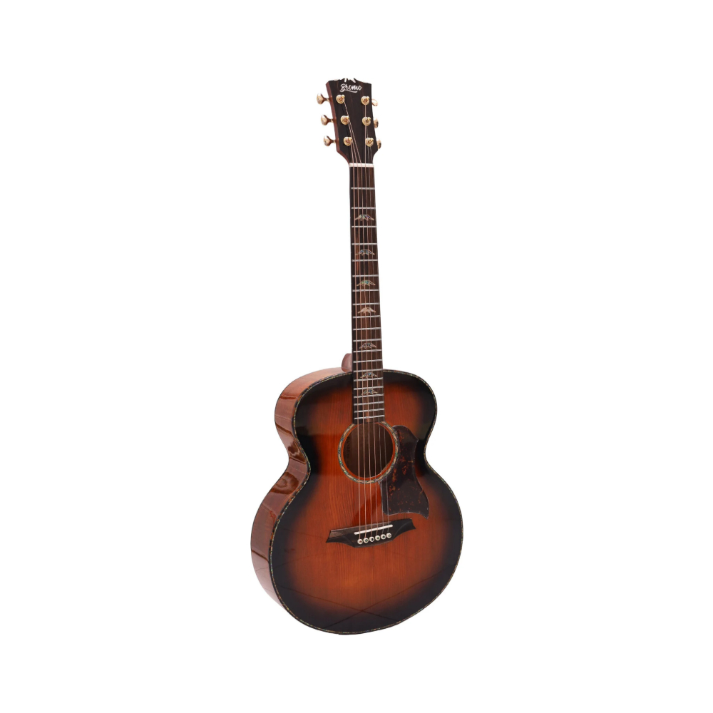 Bromo BAN8E Electro-Acoustic Guitar (Vintage Sunburst)