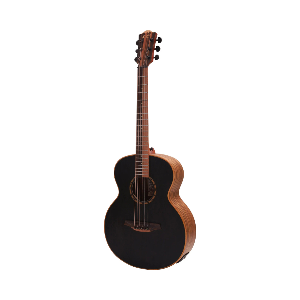 Bromo BAT8ME Solid Top Acoustic Guitar (Black)