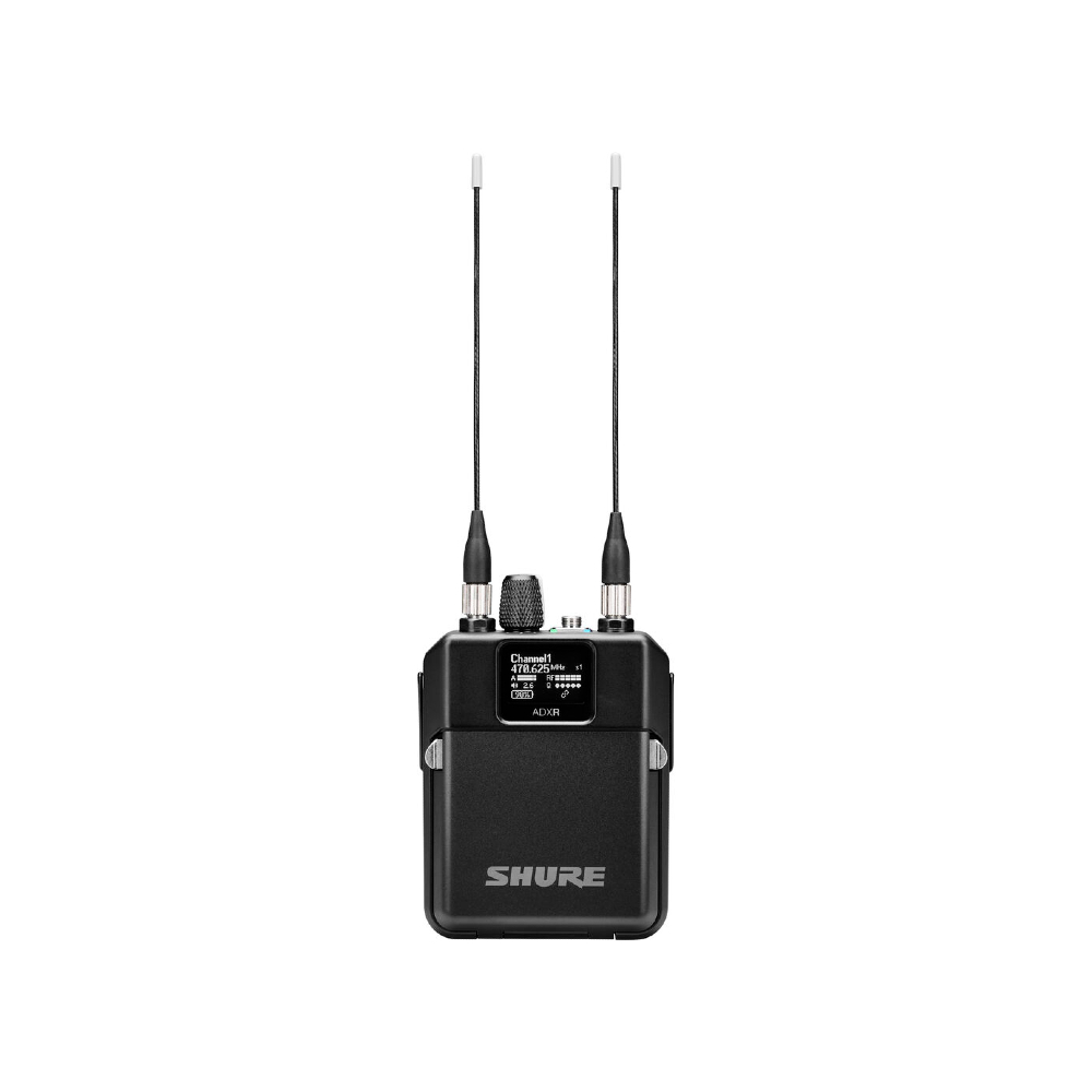 Shure ADXR Axient Digital PSM Wireless Bodypack Receiver - A Band (470-636MHz)