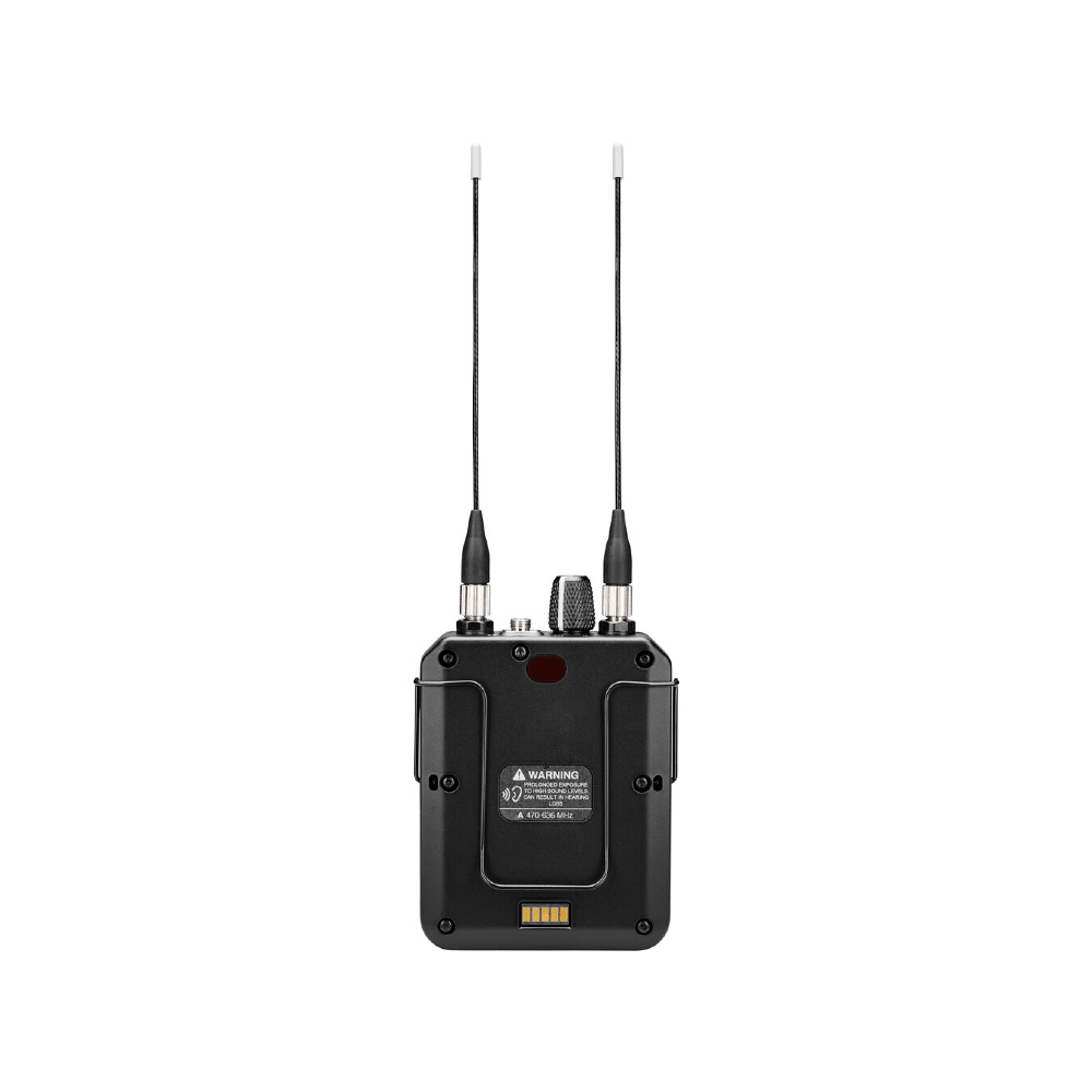 Shure ADXR Axient Digital PSM Wireless Bodypack Receiver - A Band (470-636MHz)