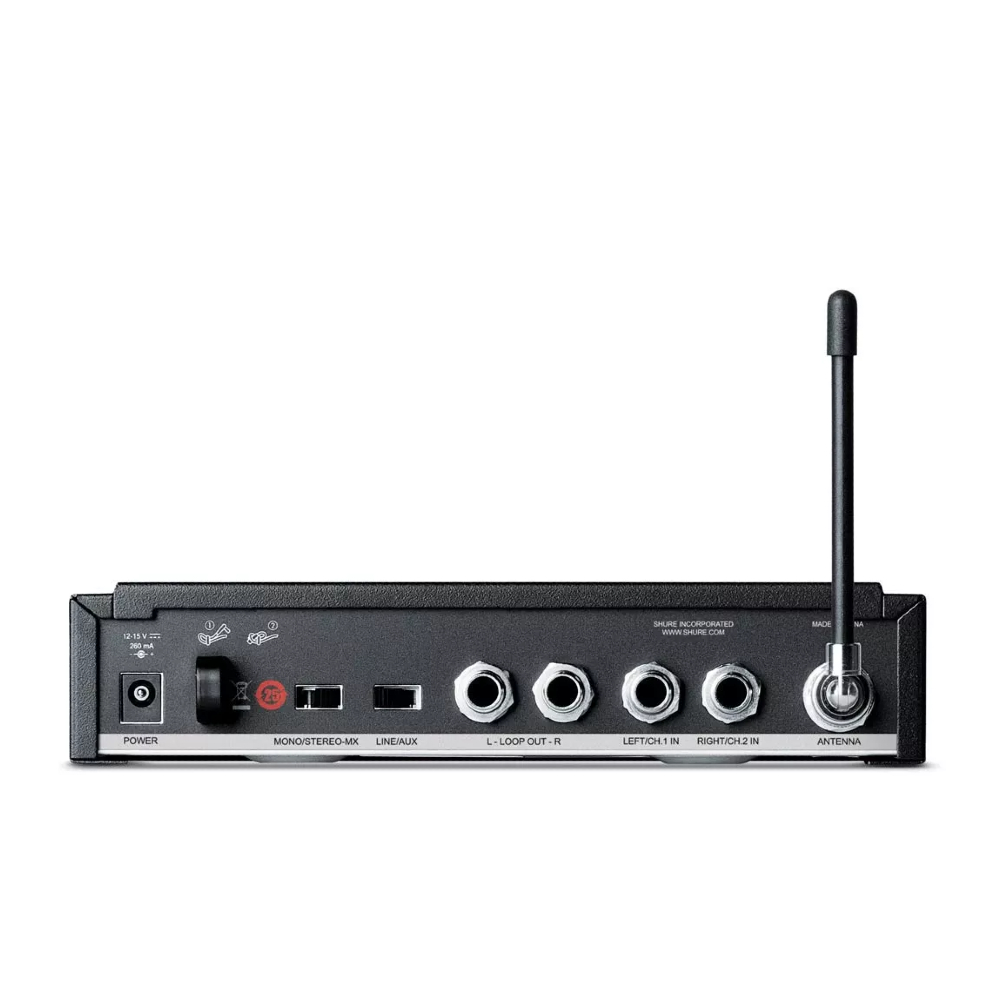 Shure PSM300 P3TR112GR Wireless In-ear Monitor System (P3TER112GR-K3E)