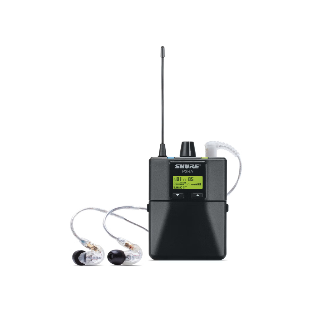 Shure P3TRA215CL (K3E 606-630 MHz) PSM 300 Wireless In-ear Monitoring System