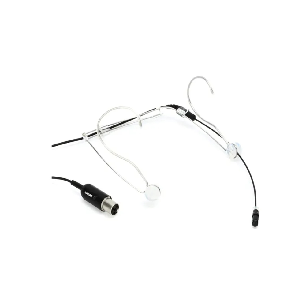 Shure DuraPlex DH5 Omnidirectional Headset Microphone with TA4F Connector (Black)