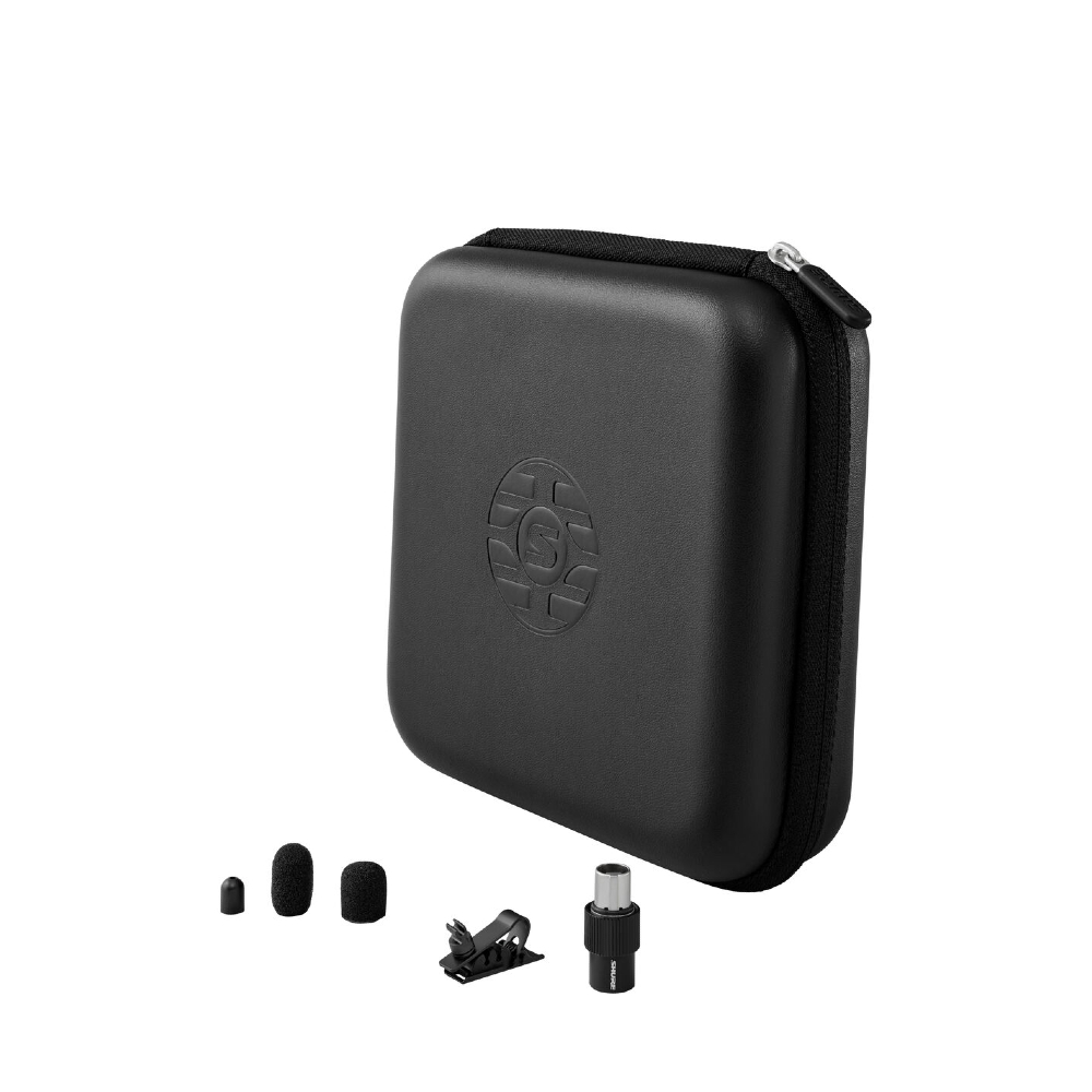 Shure DuraPlex DH5 Omnidirectional Headset Microphone with TA4F Connector (Black)