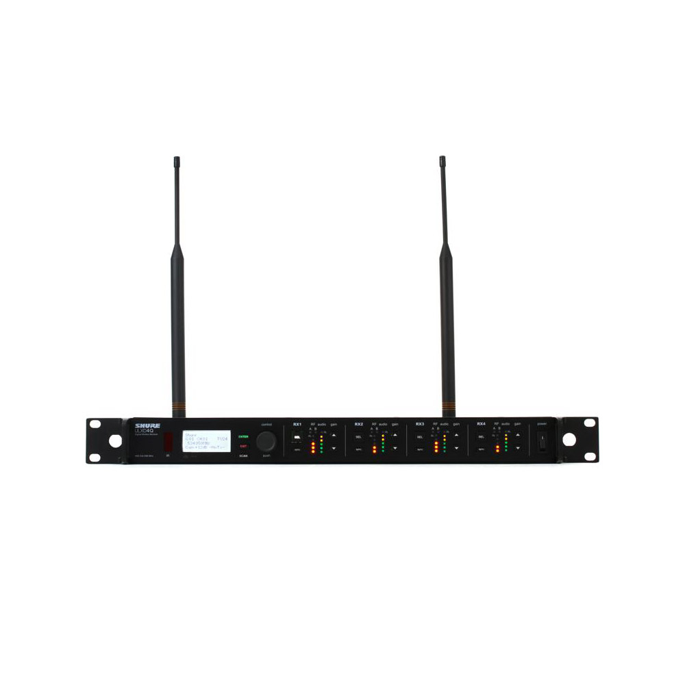 Shure ULXD4QE H51 Quad Channel Digital Wireless Receiver