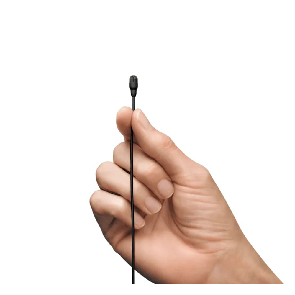 Shure TwinPlex TL47B/O-MTQG-A Omnidirectional Lavalier Microphone (TA4F, Black)